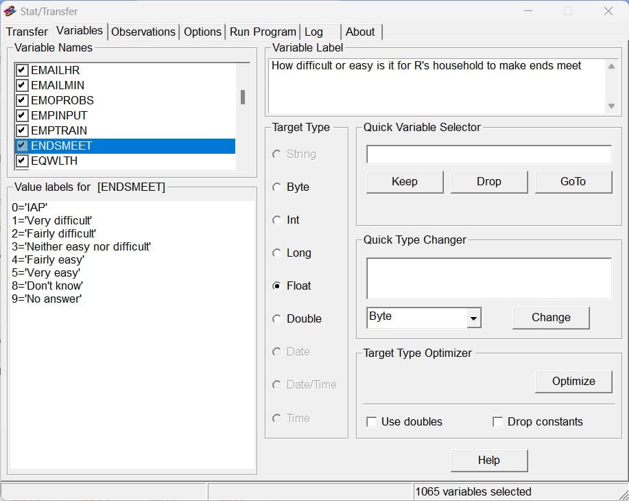 variables
